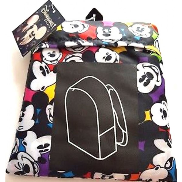 Disneyland Paris Mickey Mouse Foldaway Backpack