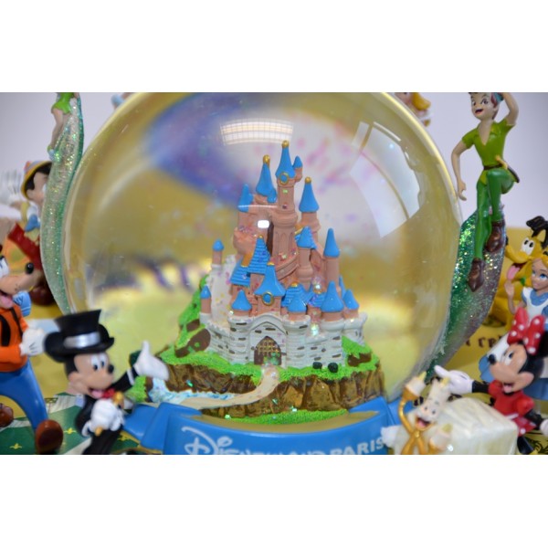 Disneyland Paris Illustration Book Snow Globe
