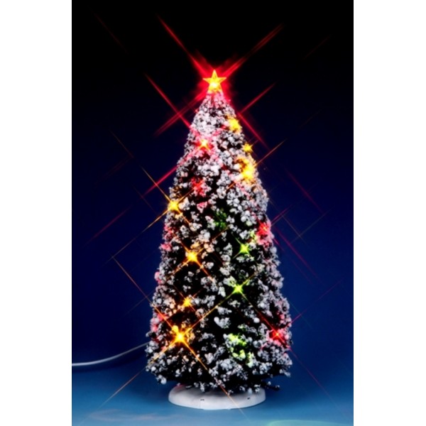 lemax village collection lighted christmas tree lemax village collection lighted christmas tree