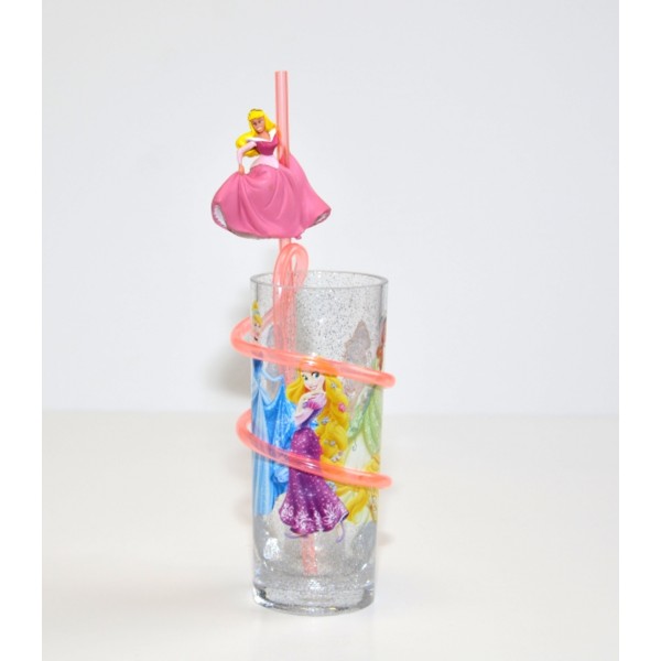 Disney Princess Curly Straw Tumbler