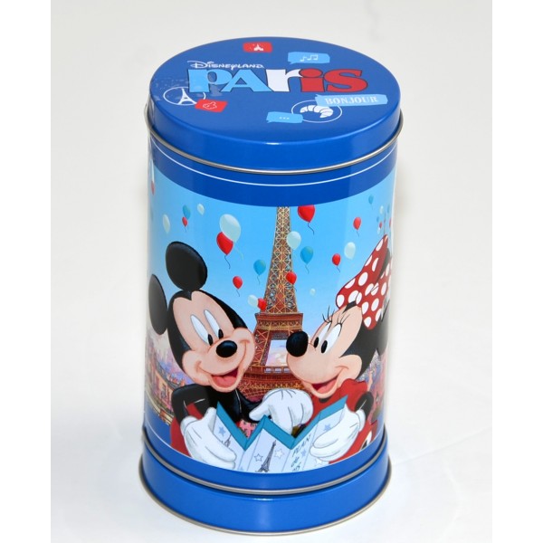 Disneyland Paris Musical shortbread cookie tin