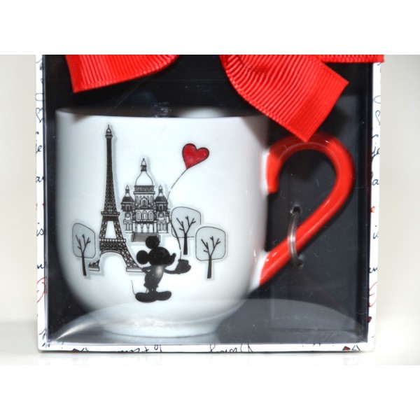 Disneyland Paris Mickey and Minnie Espresso Cups, Set of 2