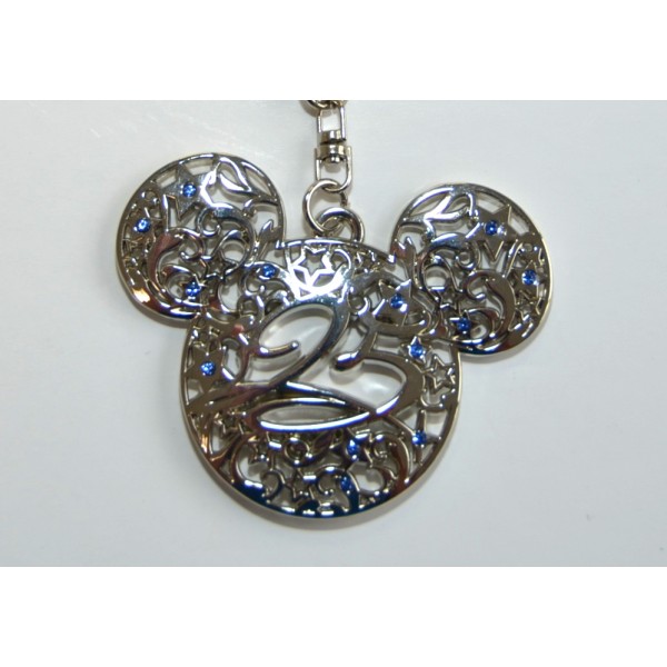 Disneyland Paris 25 Anniversary key ring