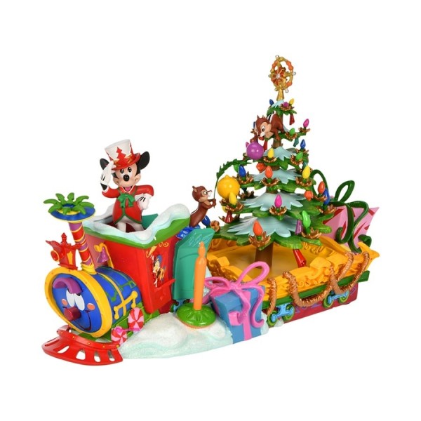 Disneyland Paris Christmas Parade Figurine, “Mickey’s Holiday Express”