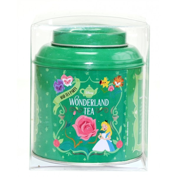 Disney Wonderland tea box Green tea Mint Organic, Disneyland Paris 