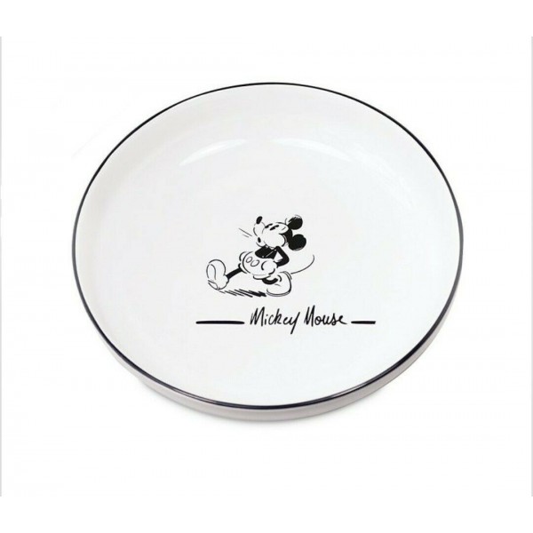 Mickey Mouse Comic Black and White pasta plate, Disneyland Paris