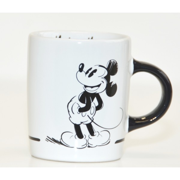 Disneyland Paris Mickey Mouse Comic Black and White espresso cup
