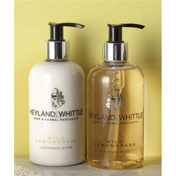 Heyland & Whittle Wild lemongrass Wash & Lotion 300ml Gift set