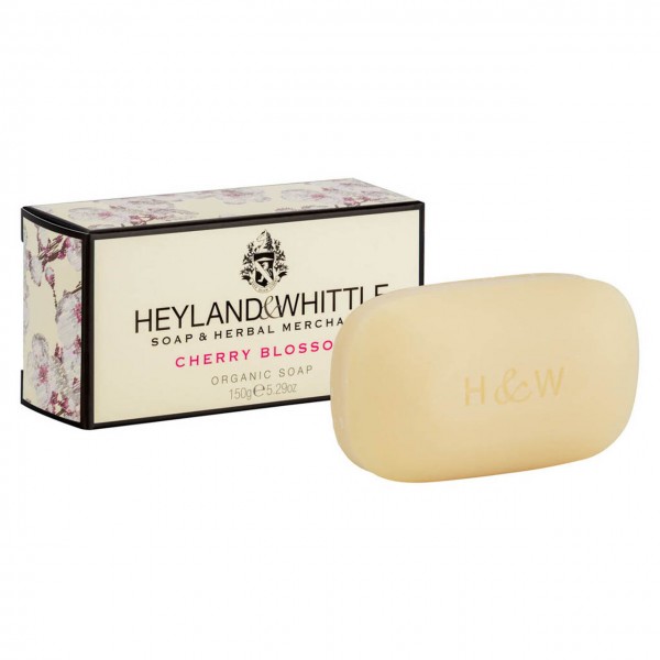 Cherry Blossom Organic Soap Bar 150g - Heyland & Whittle