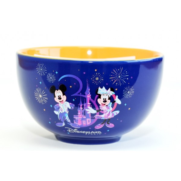 Disneyland Paris Minnie Mouse Glitter Bowl   N:2216 