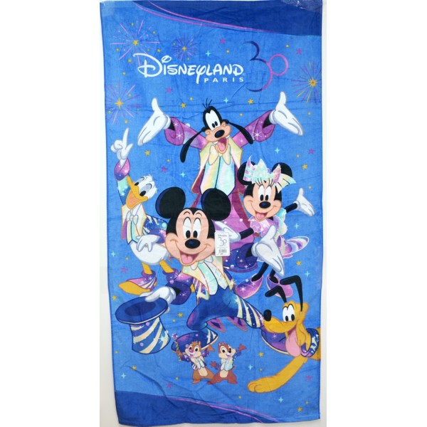 Disneyland Paris 30th Anniversary Beach Towel 