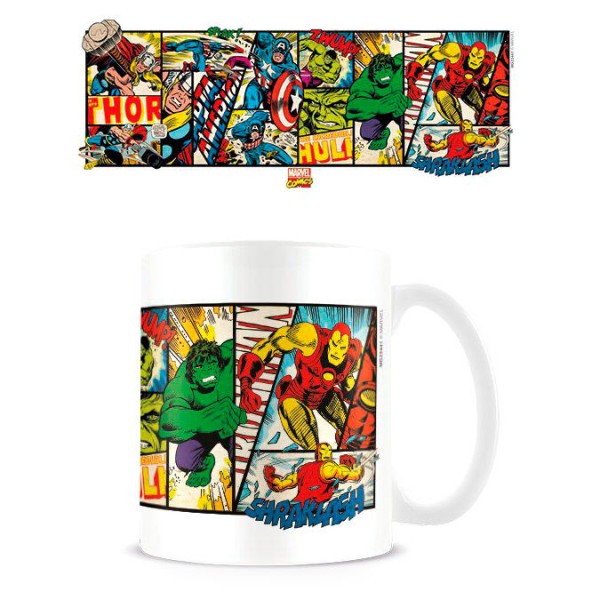 Marvel Retro Comics mug