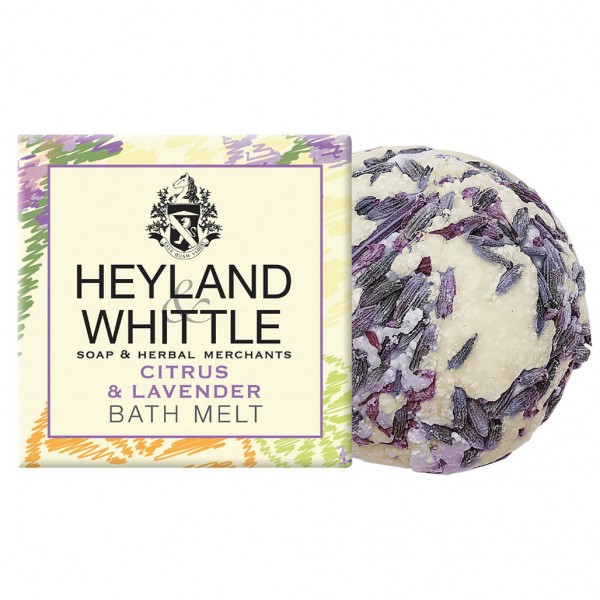 Heyland & Whittle Citrus & Lavender Bath Melt 40g