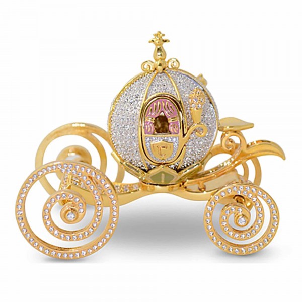 Crystallized Swarovski Cinderella carriage, Arribas Brothers Collection