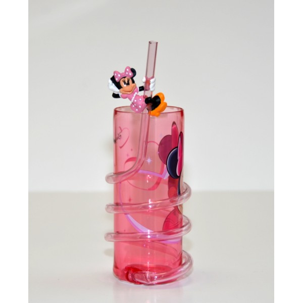 Minnie Mouse Curly Straw Tumbler