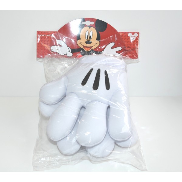 Disneyland Paris Mickey Mouse Costume Gloves For Kids