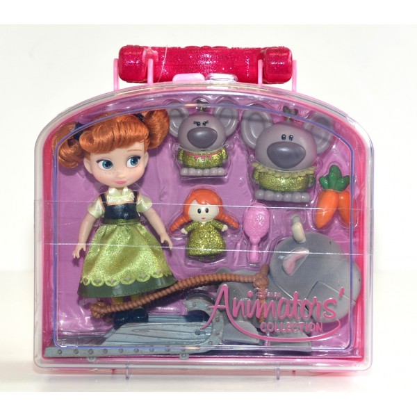 elsa mini animator doll playset